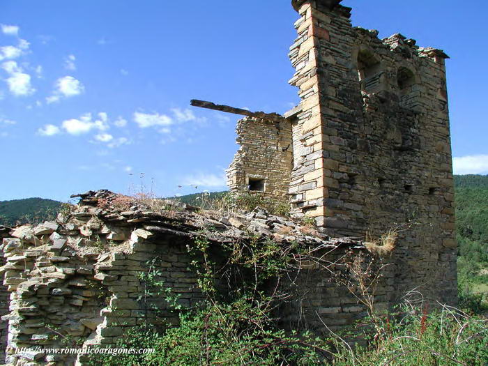 VISTA NORESTE DEL TEMPLO